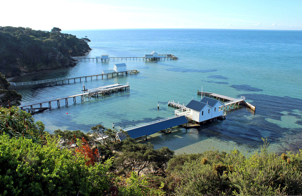 Morning light over Sorrento foreshore