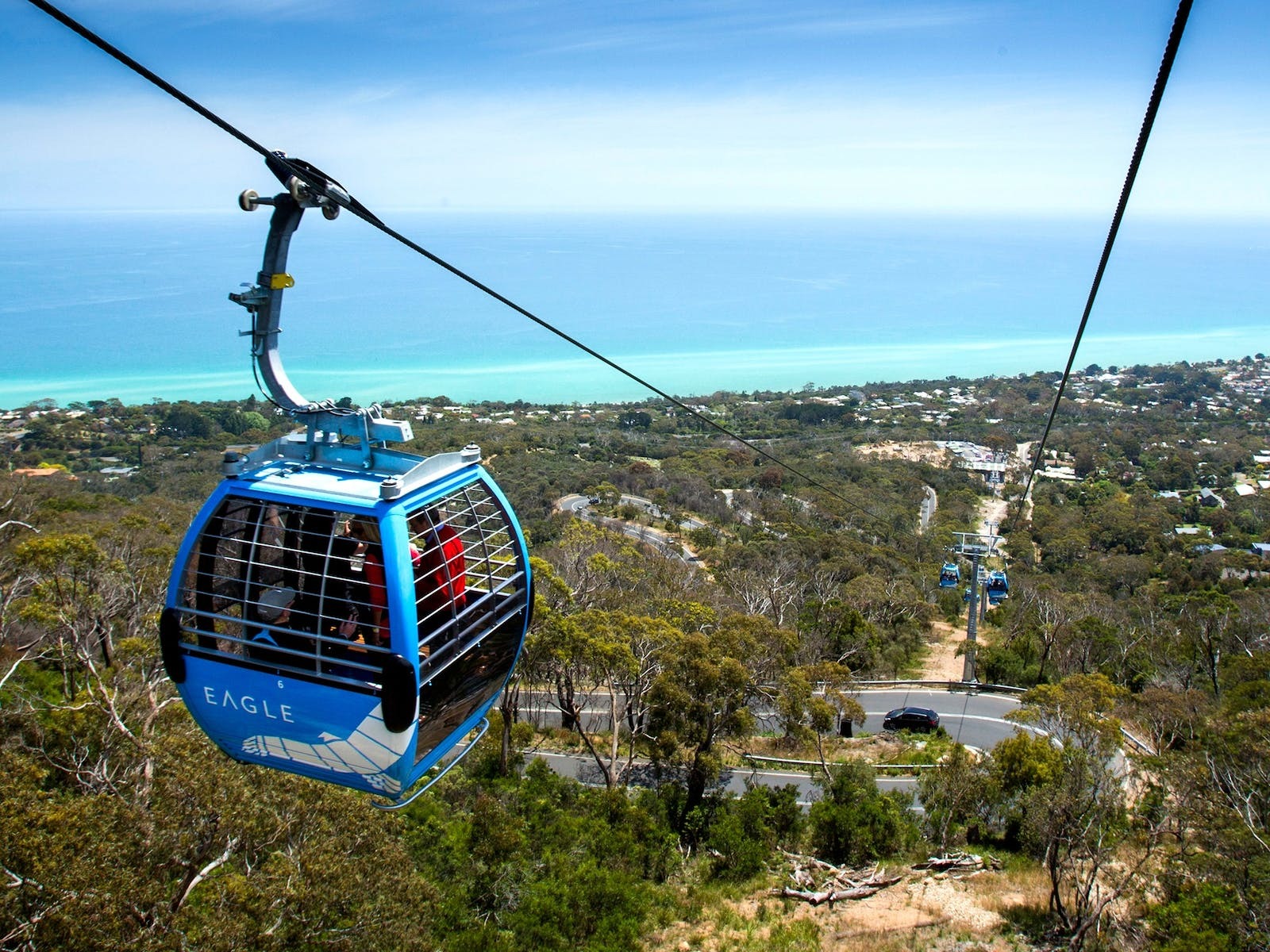 Mornington Peninsula ranges, Arthurs Seat Eagle gondola country