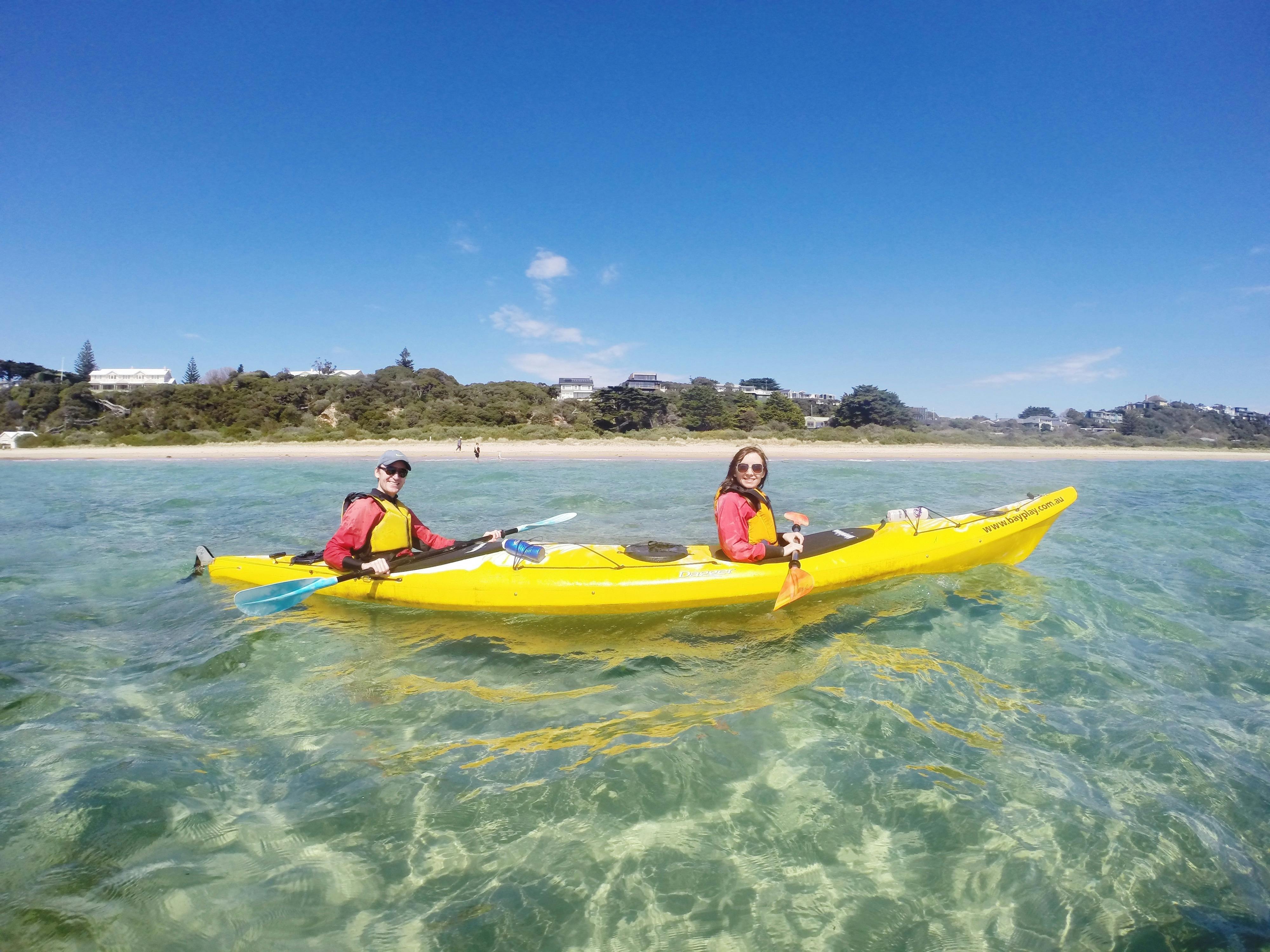 Portsea front beach and pier on the Mornington Peninsula — Bayplay Adventure marine tours