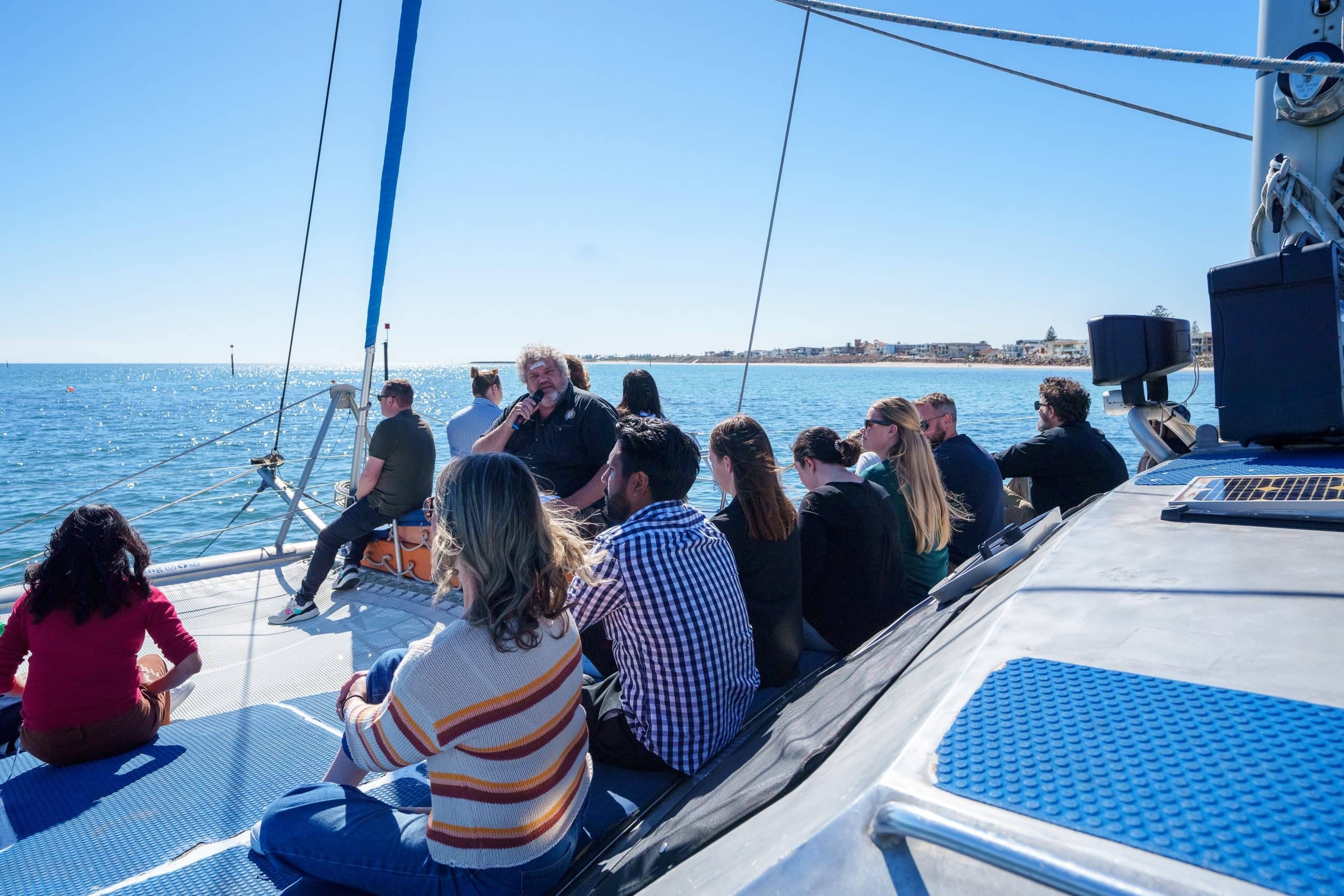 Mornington foreshore, Temptation Sailing departure coast